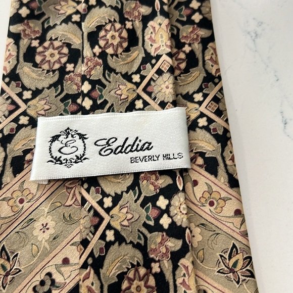Eddia Beverly Hills Silk tie - Picture 5 of 6
